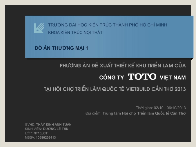 TOTO - Duong le tan 10580203413-1